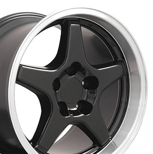 OE Wheels cv01-17110-5475-50bm | 17 Replica Wheel CV01 ZR1 Rim 17x11 Black Wheel Chevrolet Camaro (rear only) 1993-2002; 1993-2002