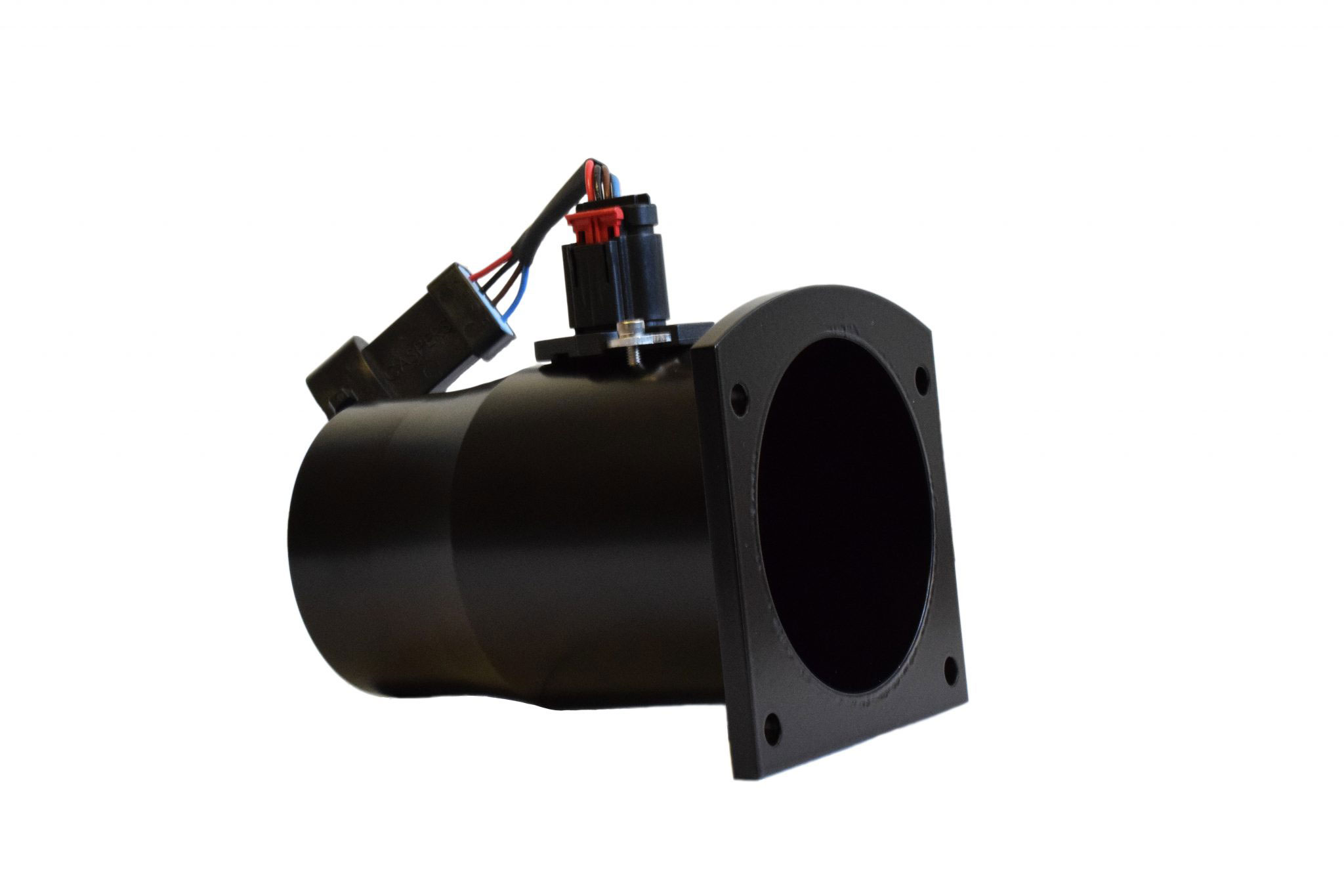 PMAS MH80FB-24CA | 80mm Housing w/Tuned MAF - 24lb Injectors w/Cold Air Intake - Black - Mustang; 1994-1995