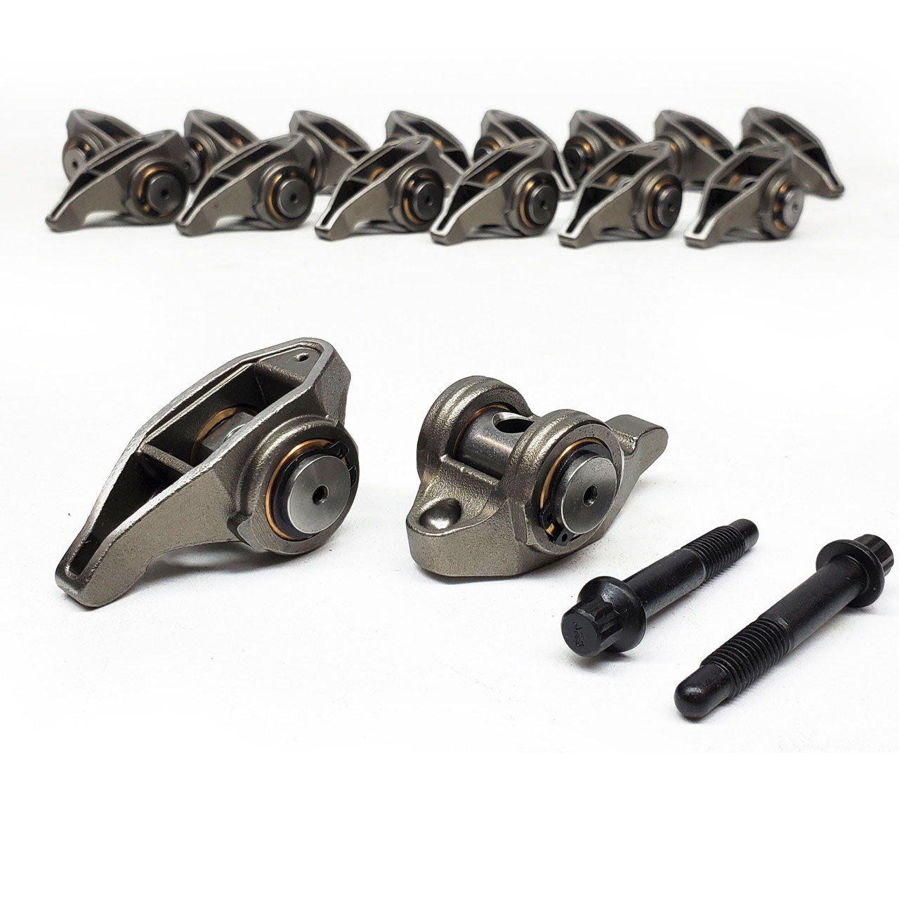 PRW Industries Inc 0637519 | PRW INDUSTRIES INC GM LS Rocker Arm Set1.7 Ratio 8mm Alloy Steel