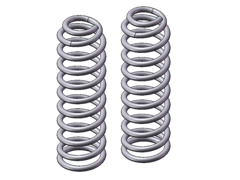 Clayton Machine Works 1508250 | Clayton Jeep Wrangler 2.5 Inch Front Coil Springs 2007-2018 JK; 2007-2018