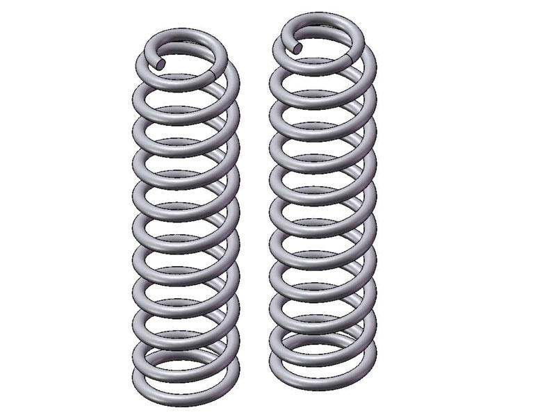 Clayton Machine Works 1508450 | Clayton Jeep 4.5 Front Coil Springs 2007-2020+ JK JL and 3.5 Coil Spring 2020+ JT Gladiator; 2020-2024