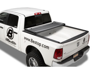 Bestop 16113-01 | EZ-Fold Soft Tonneau Cover Black Ford 04-17 F150 Crew Cab/Super Cab; Styleside; except Heritage model; 5.5 ft bed; 2004-2017