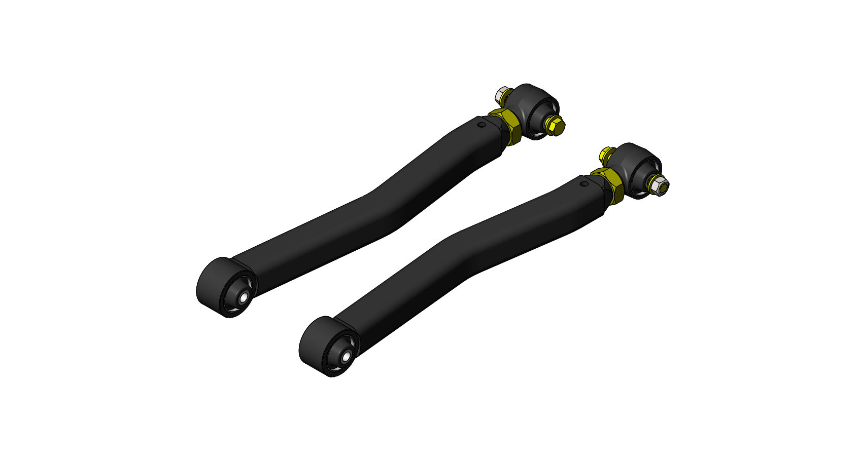 Clayton Machine Works 1708100 | Clayton Jeep Wrangler Overland Plus Front Lower Control Arms 07-18 JK; 2007-2018