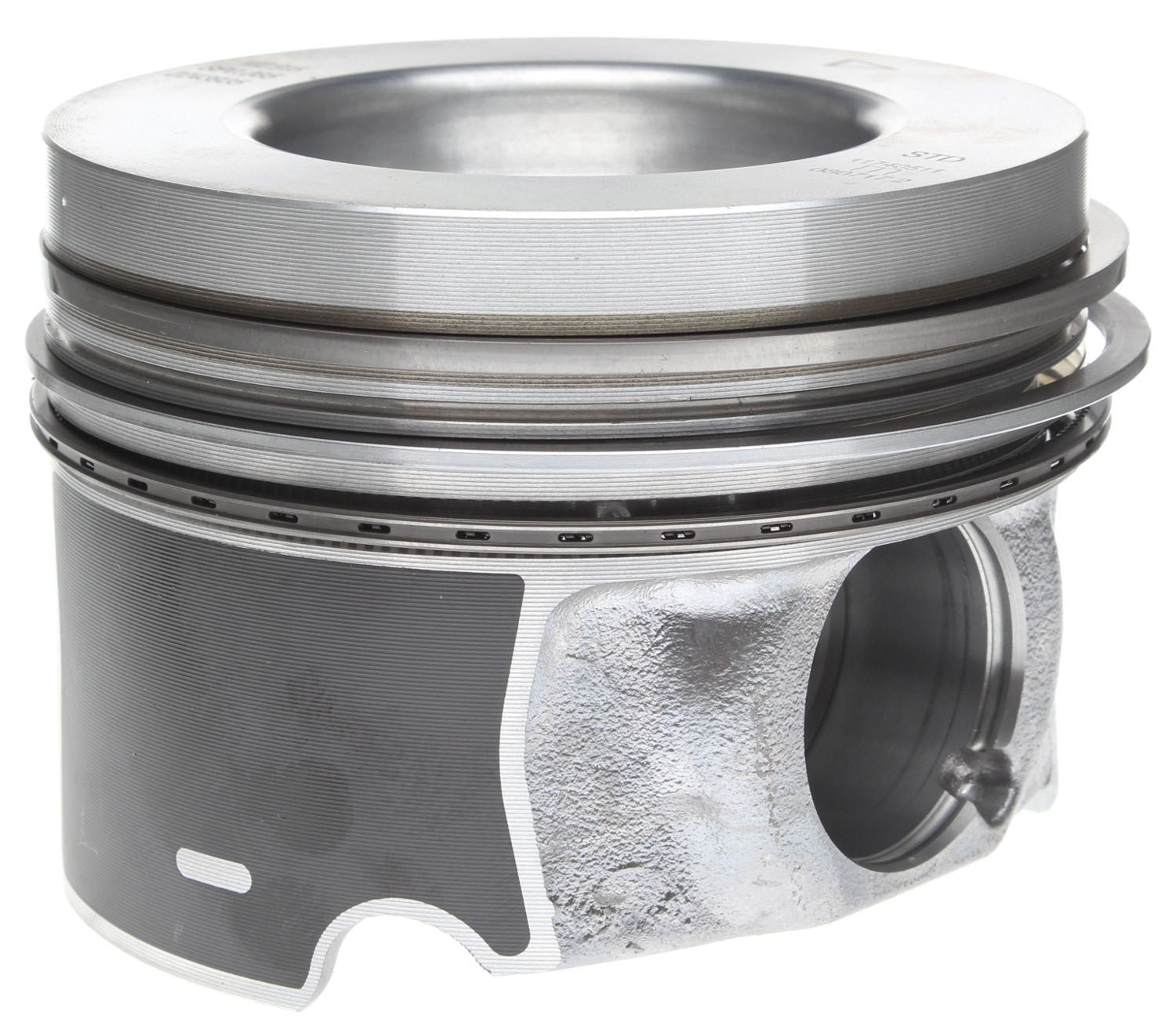 Mahle OE 224-3935wr | Mahle GMC 6.6L Duramax 2010-2016 (STD) w Rings Piston With Rings; 2010-2016