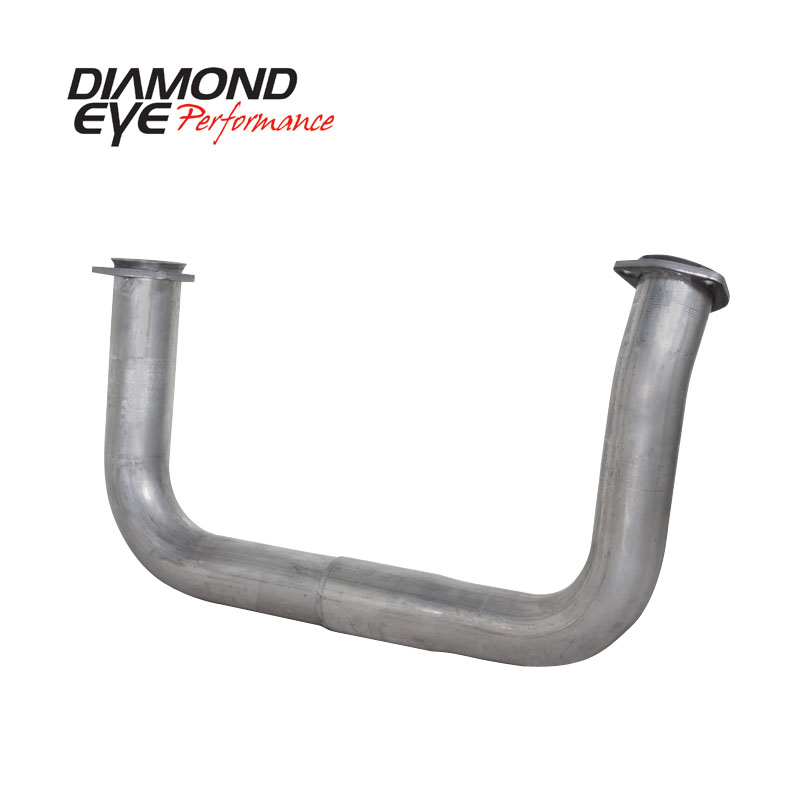 Diamond Eye Performance 321099 | Diamond Eye MFG 93-00 CHEVY 6.5L DIESEL 2.5 in ALUMINUM CROSS-OVER PIPE; 1993-2000