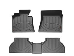 WeatherTech 444641-442162 | 2012 +Dodge Ram TruckFront and rear Floorliners - Over The HumpBlack; 2012-2022