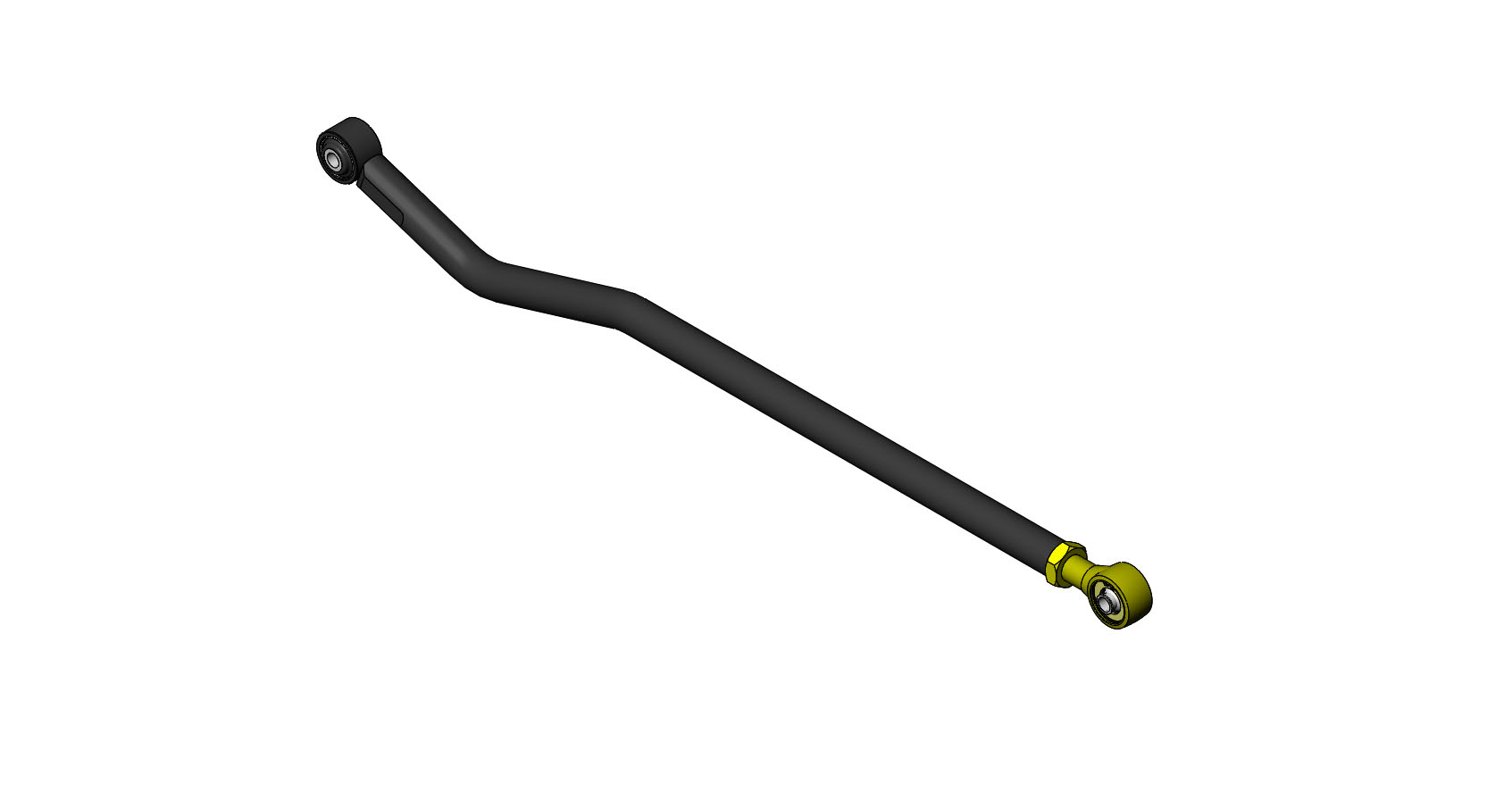 Clayton Machine Works 4509110 | Clayton Jeep Wrangler Adjustable Rear Track Bar 18 and Up JL; 2018-2024