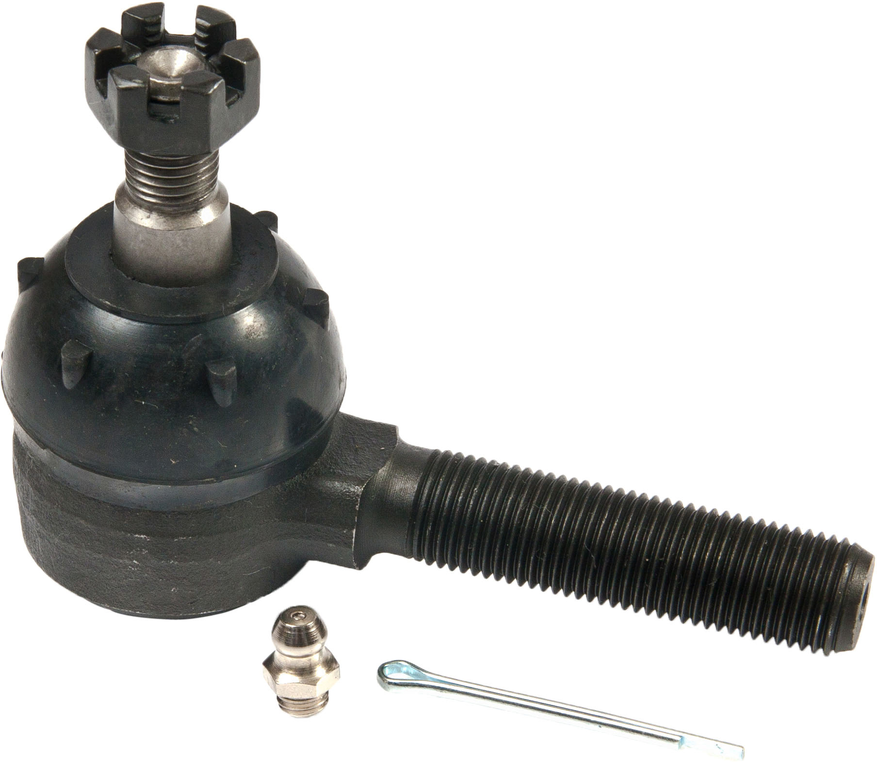 RideTech 90003045 | Ridetech 55-57 Chevy Bel Air Manual E-Coated Outer Tie Rod End; 1955-1957