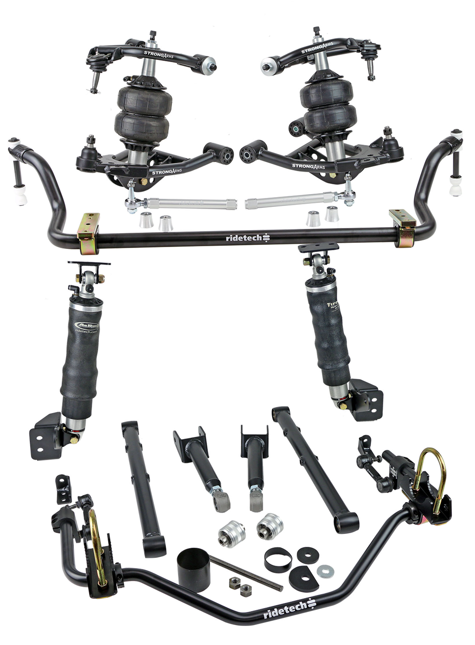 RideTech 11320398 | Ridetech 78-88 GM G-Body TQ Air Suspension System; 1978-1988