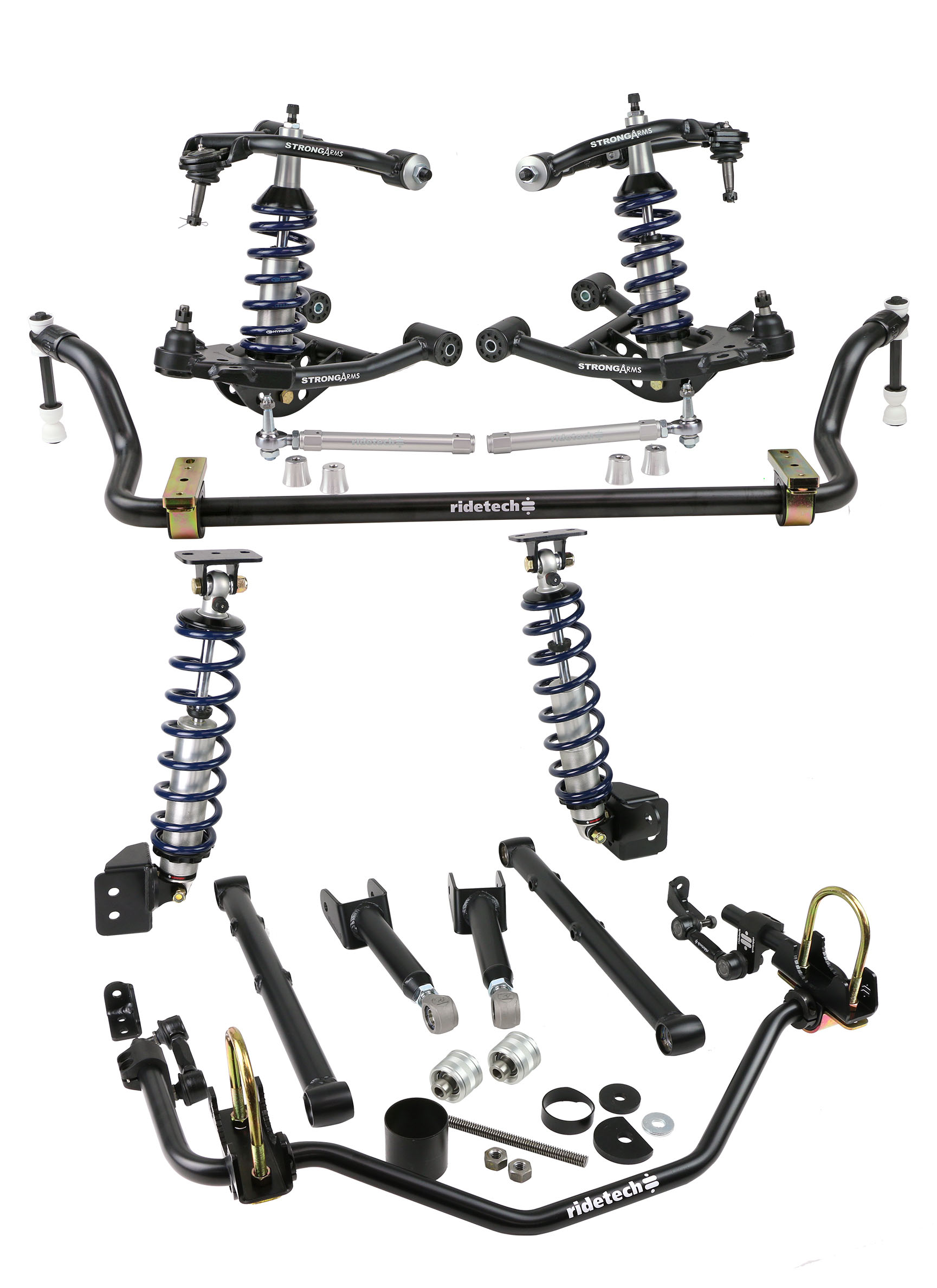 RideTech 11320301 | Ridetech 78-88 GM G-Body TQ CoilOver System; 1978-1988