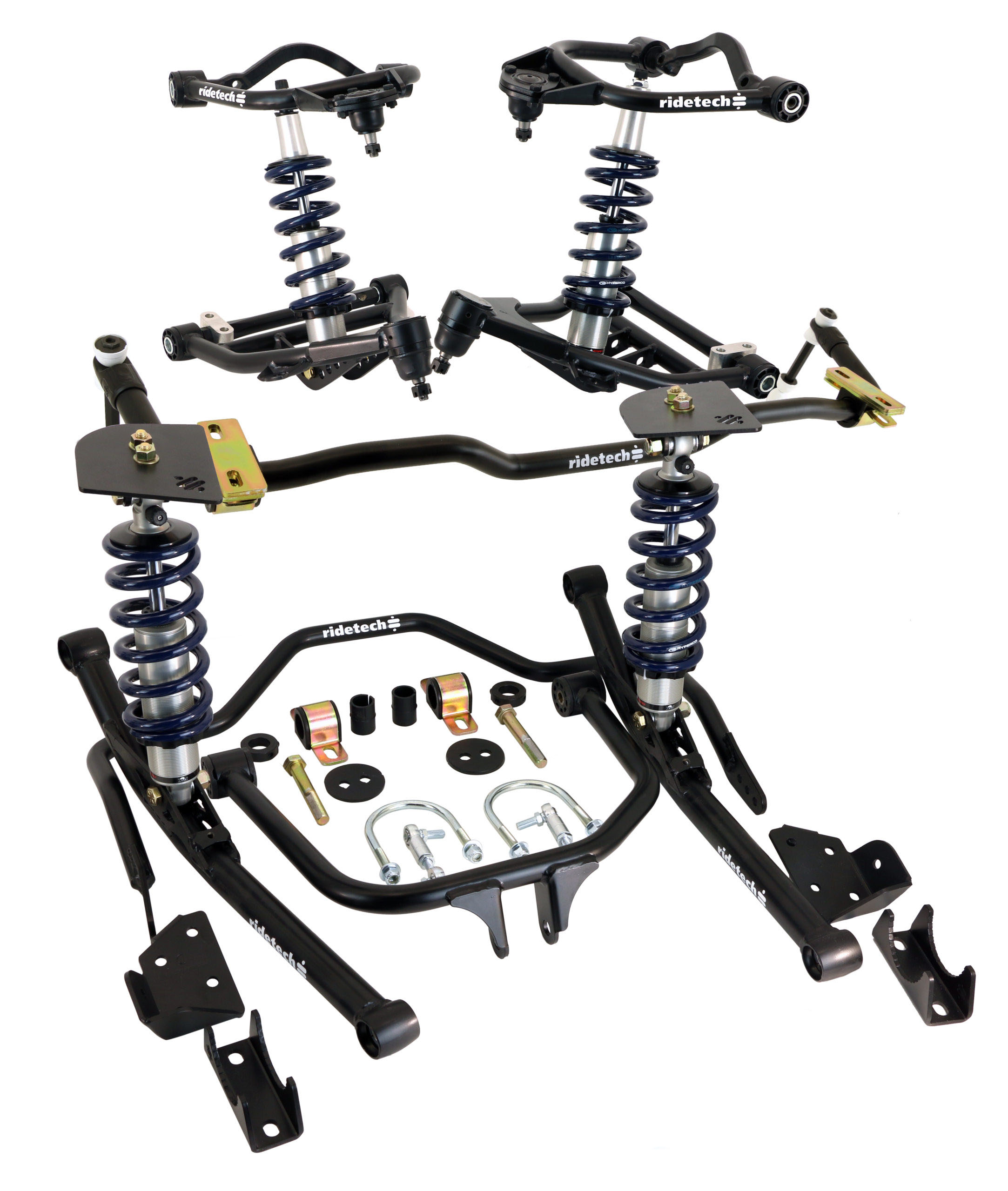 RideTech 11040302 | Ridetech 1958 Chevy Impala TQ CoilOver System; 1958-1958