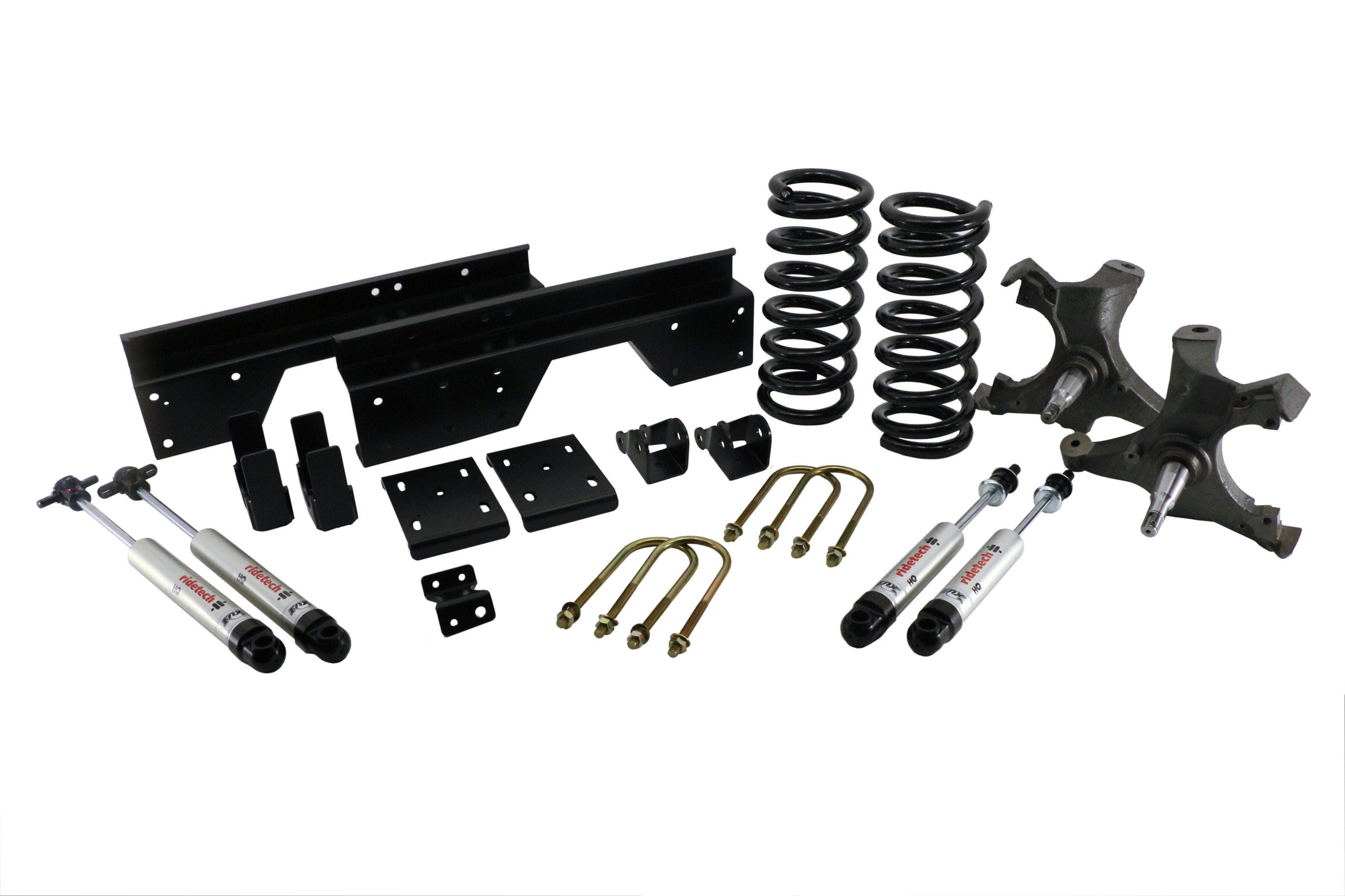 RideTech 11370111 | Ridetech 88-98 Chevy C1500 2WD StreetGRIP System w/ LD Drop Spindles; 1988-1998