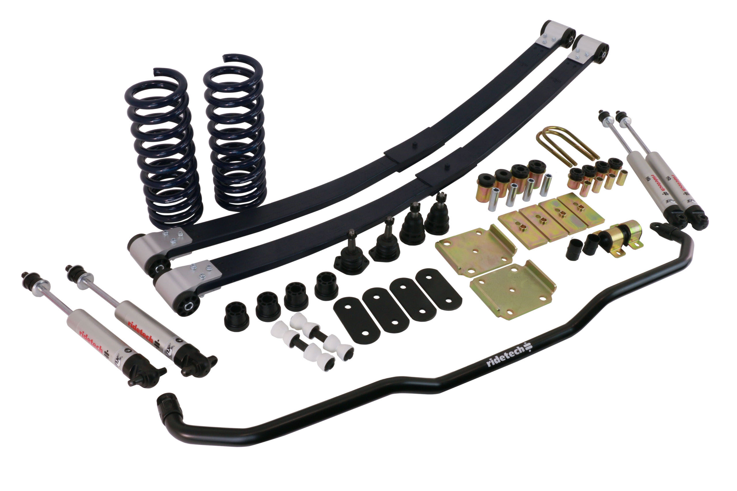 RideTech 11165010 | Ridetech 67-69 Camaro and Firebird Small Block StreetGRIP Suspension System; 1967-1969