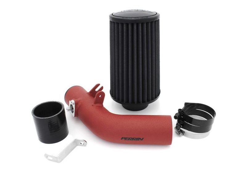 Perrin Performance PSP-INT-322RD | Subaru STi Cold Air Intake in Red; 2008-2017