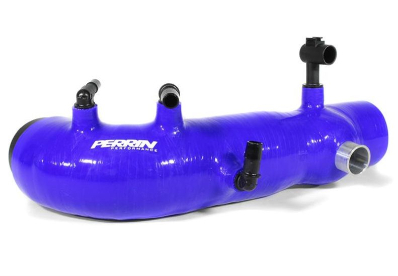 Perrin Performance PSP-INT-401BL | Subaru STI Turbo Inlet Hose Kit 2.4" in Blue; 2004-2019