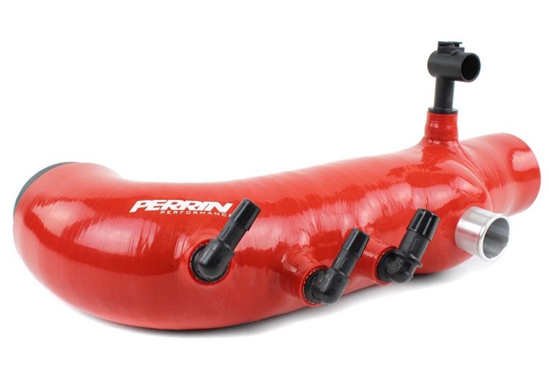 Perrin Performance PSP-INT-421RD | Subaru Forester XT Turbo Inlet Hose Kit 2.4" in Red; 2009-2013