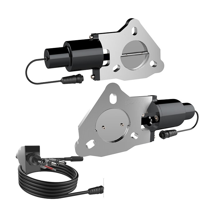 QTP QTEC50 | QTEC 2.5in Electric Cutout Valves Kit - Pair