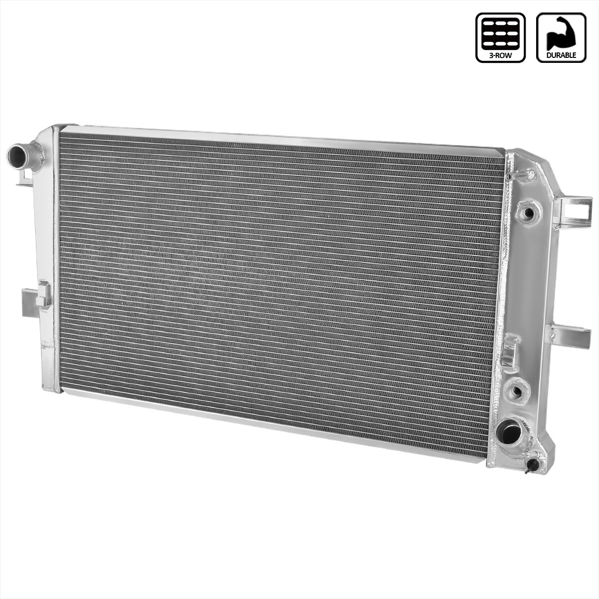 Spec-D Tuning rad2-dmax01 | SPEC-D Tuning GMC Duramax Lb7, Lly - Radiator - 2 Cores; 2001-2005