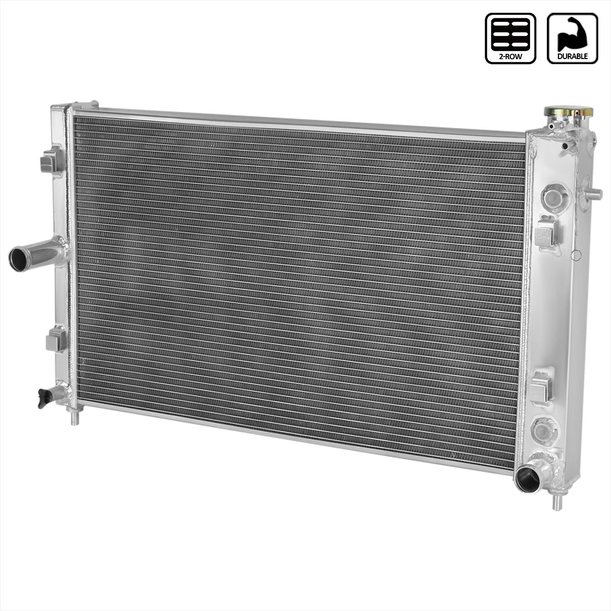 Spec-D Tuning rad2-gto05 | SPEC-D Tuning Pontiac GTO LS2 Radiator - 2 Cores; 2005-2006