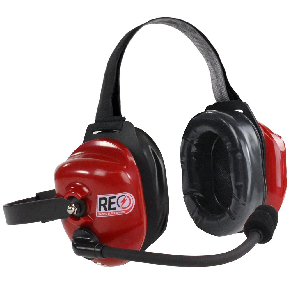 Racing Electronics re006 | RACING ELECTRONICS Headset 2-Way - 1 Talk Port Behind the Neck