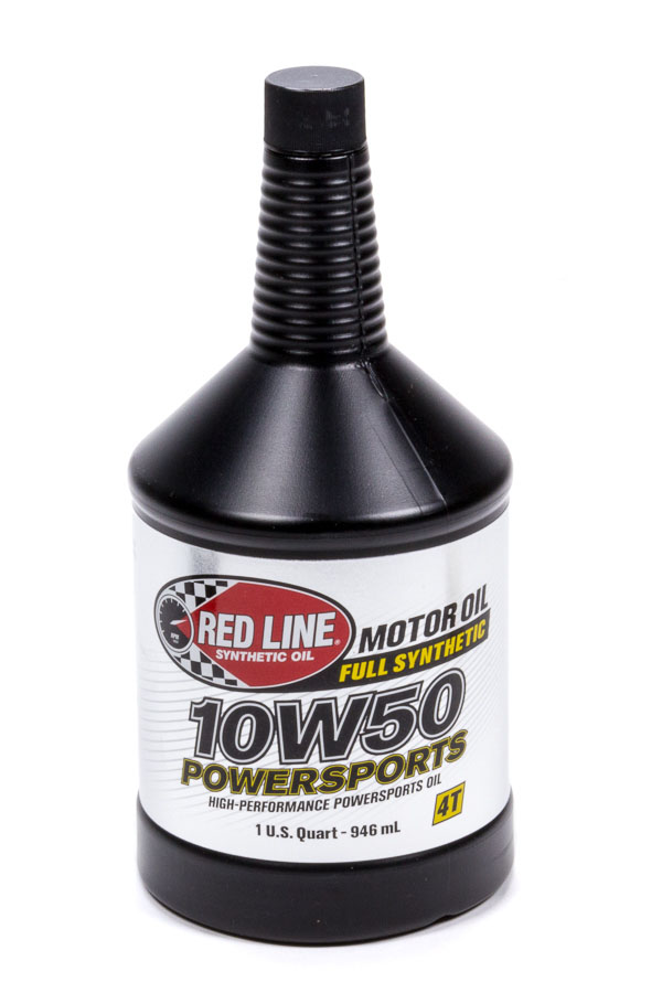 Red Line 42604 | 10W50 Powersports Motor Oil - 12/1 Quart