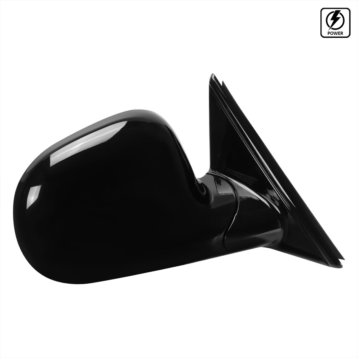 Spec-D Tuning rmv-s1094-p-fs-r | SPEC-D Tuning Chevrolet S10 Power Side Mirrors Glossy Black - Right; 1994-2001