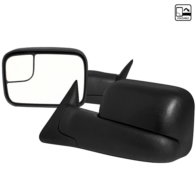 Spec-D Tuning rmx-ram94-m-zm | SPEC-D Tuning Dodge Ram Towing Mirrors Manual; 1994-2002