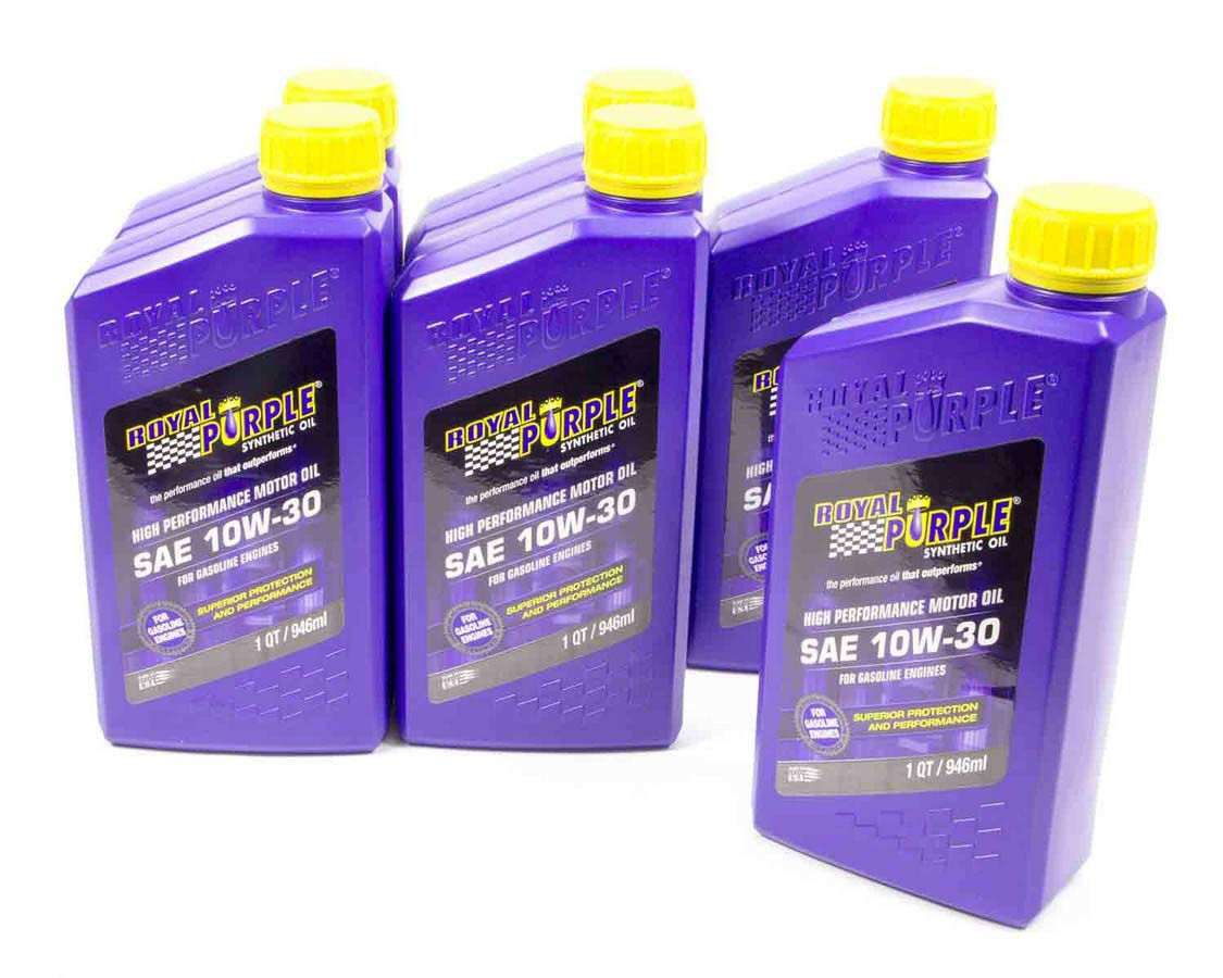 Royal Purple 6130 | Engine Oil 10W-30 Qt. Bottle Case of 6