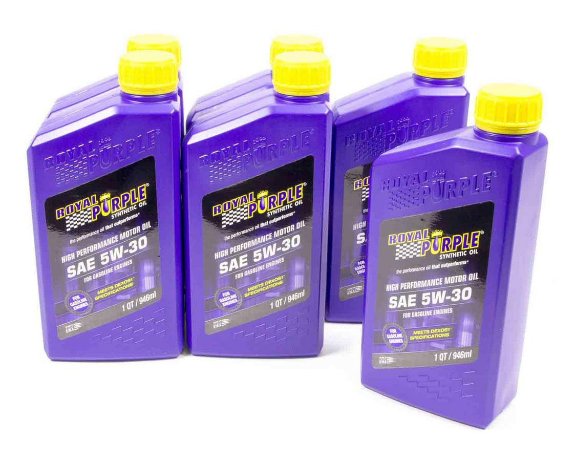 Royal Purple 6530 | Engine Oil 5W-30 Qt. Bottle Case of 6