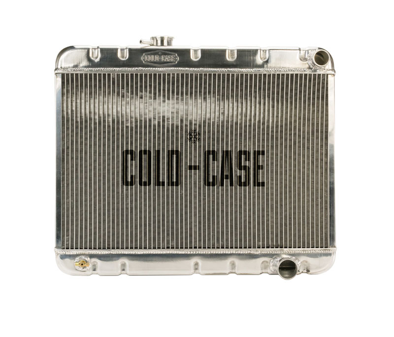 Cold-Case Radiators GPG18 | Pontiac GTO Aluminum Dual Core Radiator, MT Cars w/o AC; 1965-1965