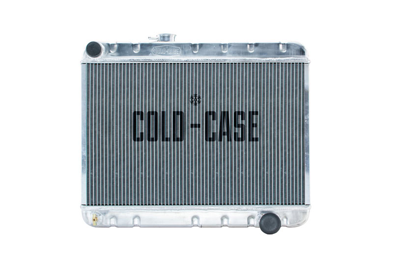 Cold-Case Radiators GPG34 | Pontiac GTO Aluminum Radiator, MT w/o AC; 1966-1967