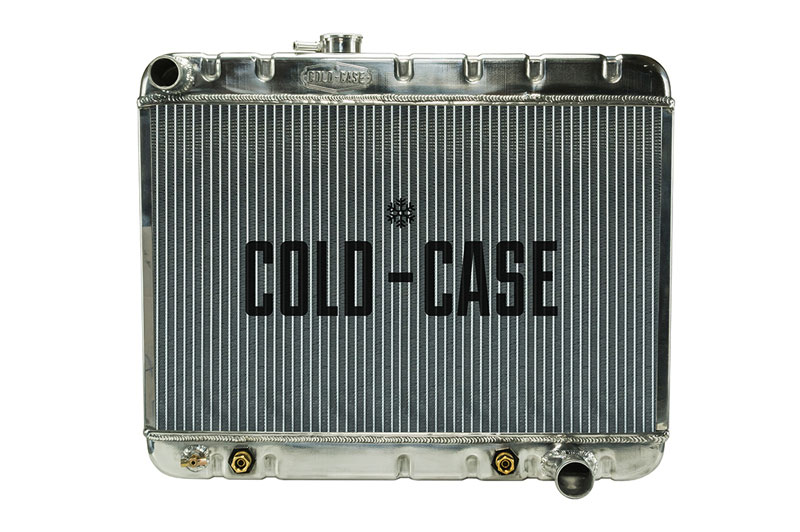 Cold-Case Radiators GPG34A | Pontiac GTO Aluminum Radiator, AT w/o AC; 1966-1967