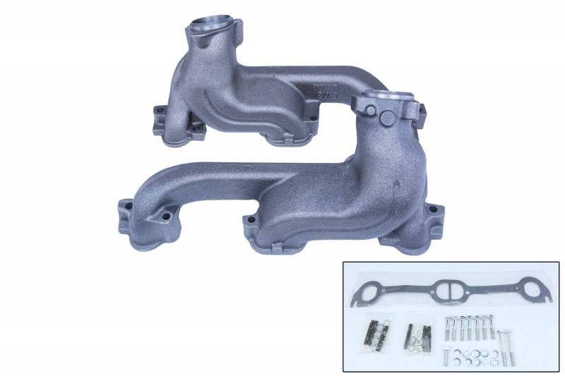 Pypes Exhaust RPE650H | Pypes Pontiac HO/RAM AIR manifolds with two 3-Bolt Flanges; 1964-1967