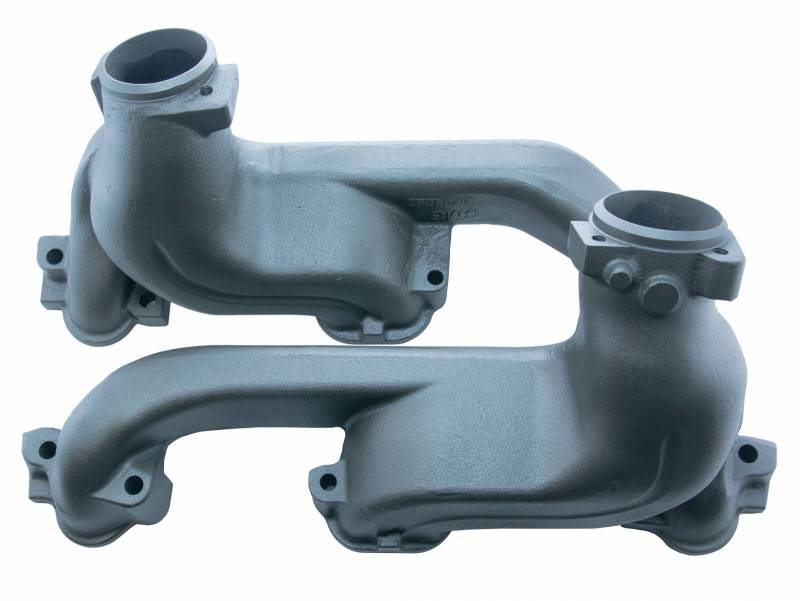 Pypes Exhaust RPE652H | Pypes Pontiac Ram Air Exhaust Manifolds for GTO, Firebird and GP and Grand Am with D port heads; 1968-1973