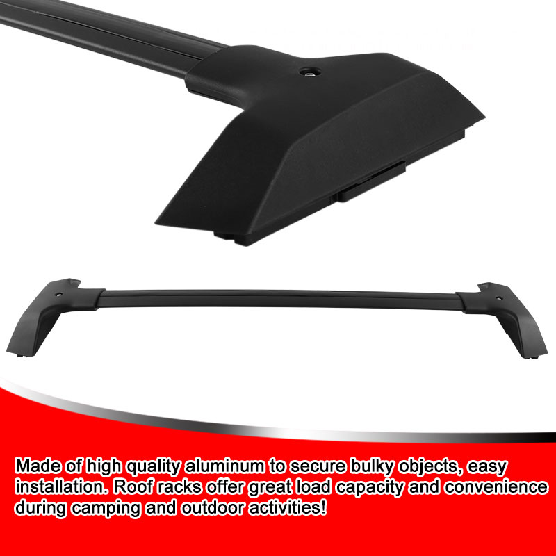 Spec-D Tuning rrb-tvs09bk | SPEC-D Tuning Chevrolet Traverse Roof Rack - Black; 2009-2017