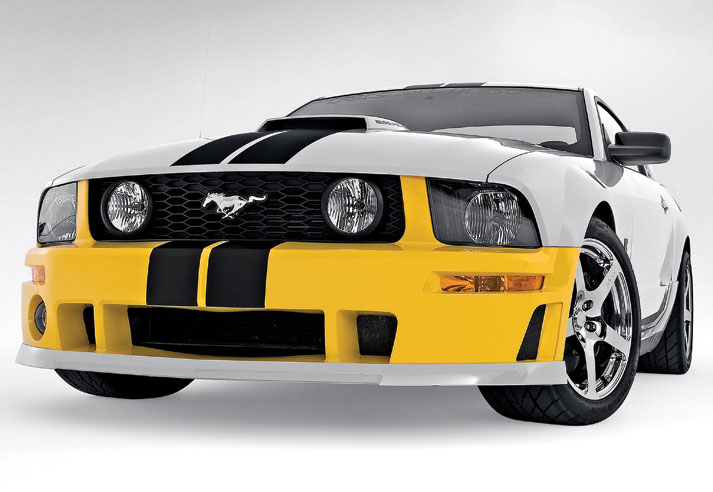 Roush 401422 | ROUSH Front Fascia Kit for Ford Mustang 4.6L; 2005-2009