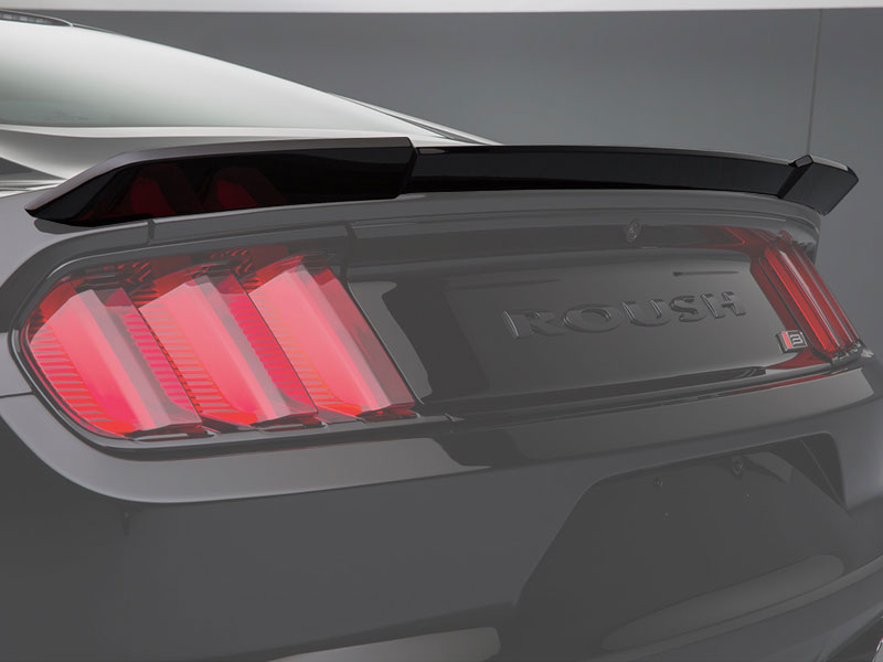 Roush 421883 | ROUSH Mustang Coupe Rear Spoiler - Primed; 2015-2018