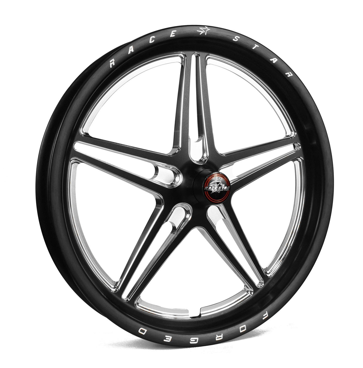 Race Star 6372400112ab | 63 Pro Forged 17x2.4 Spi ndle Mount Black Anodize