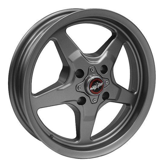 Race Star 91-580030G | 91 Drag Star 15x8.00 4x108bc 5.50bs Direct Drill Met Gry Wheel