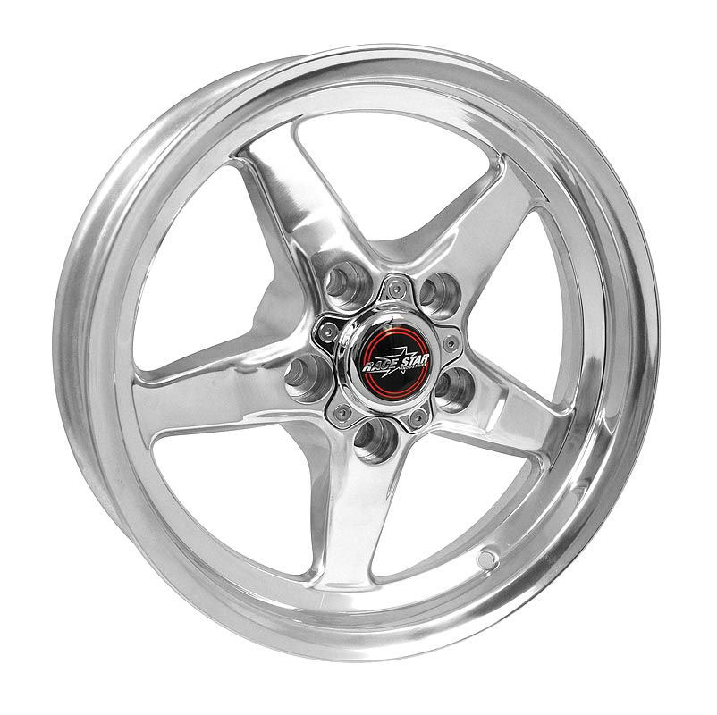 Race Star 92-537240DP | 92 Drag Star 15x3.75 5x4.75bc 1.25bs Direct Drill Polished Wheel