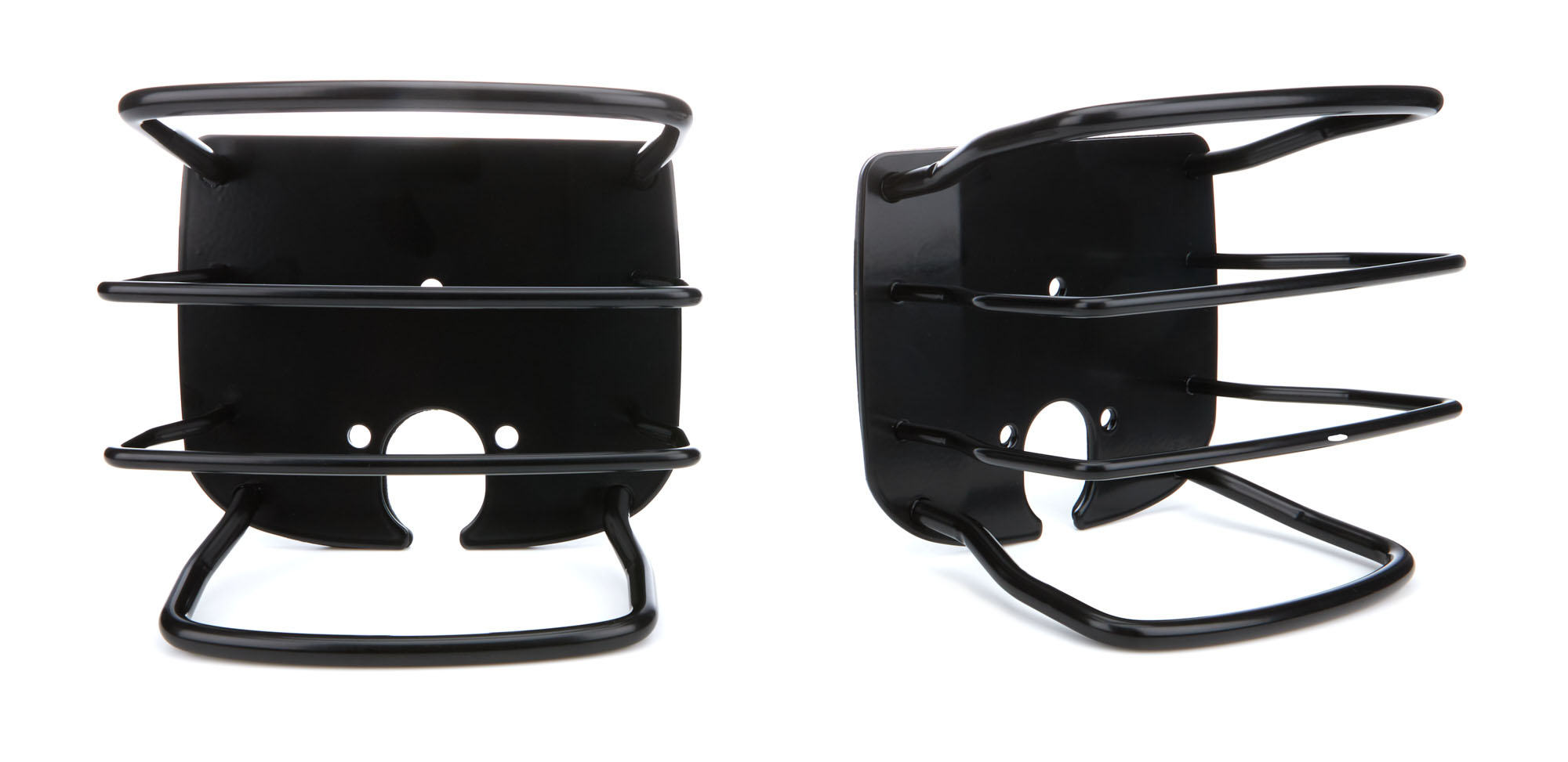 Rugged Ridge 11226.01 | 76-06 Jeep CJ / Jeep Wrangler Black Euro Tail Light Guards; 1976-2006