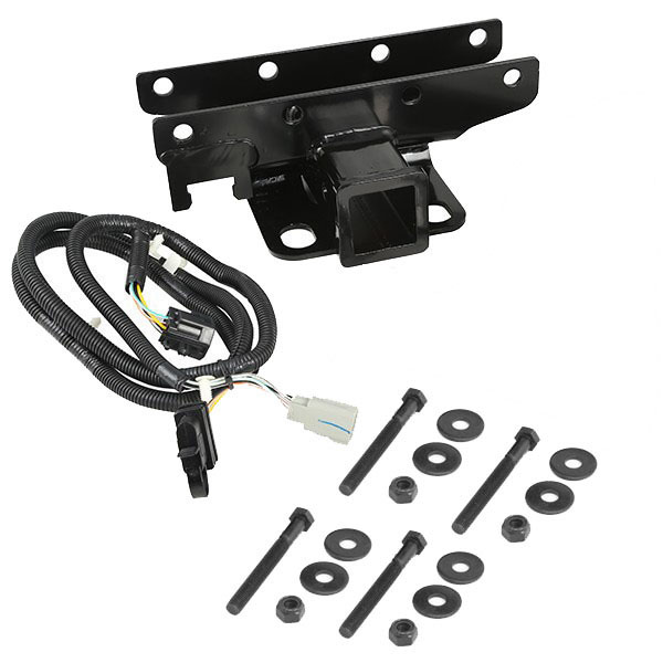 Rugged Ridge 11580.51 | Receiver Hitch Kit w/ Wiring Harness 07-18 Jeep Wrangler JK; 2007-2018