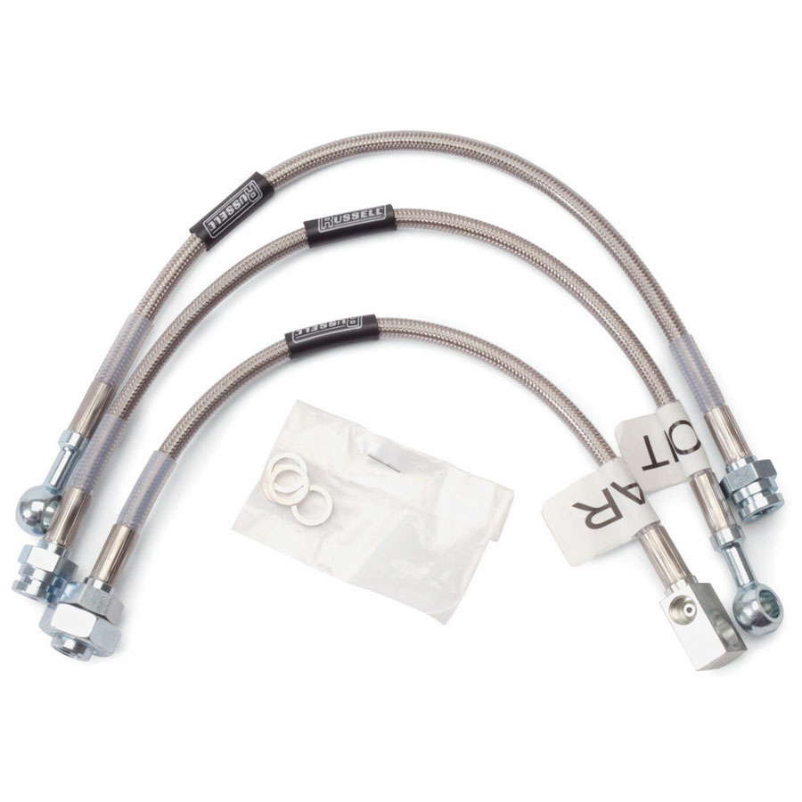 Russell 692280 | Performance 98-02 Pontiac Firebird (without Traction Control) Brake Line Kit; 1998-2002