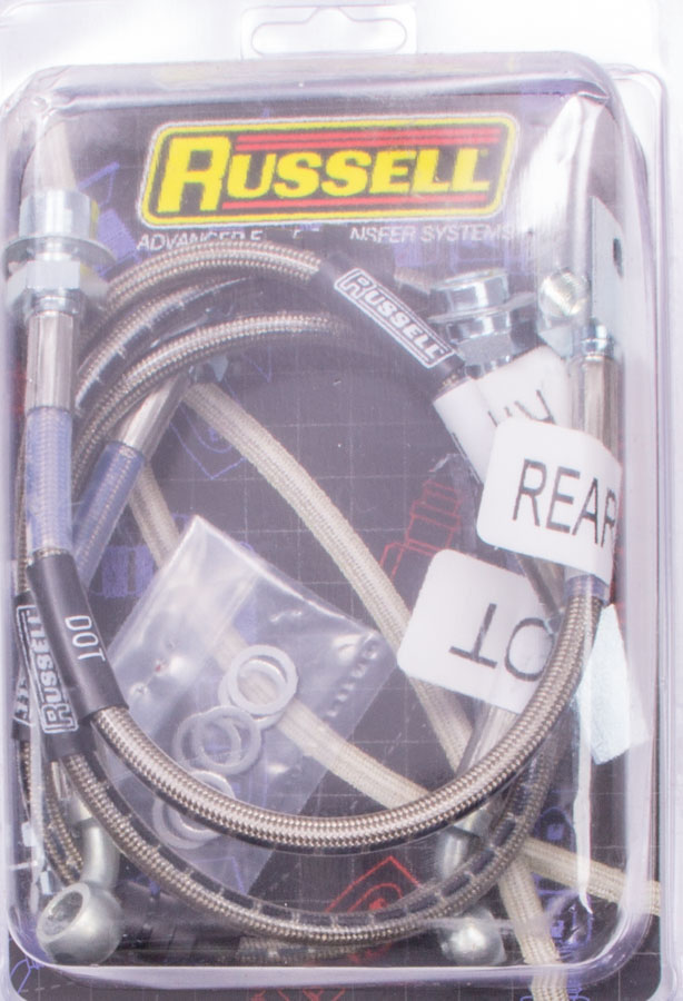 Russell 692360 | Performance 84-88 Pontiac Firebird/Trans Am Brake Line Kit; 1984-1988