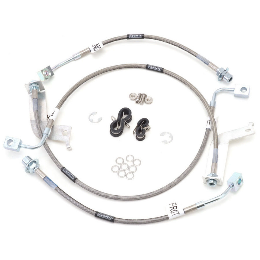 Russell 693270 | Performance 99-04 Ford Mustang Cobra (with IRS) Brake Line Kit; 1999-2004