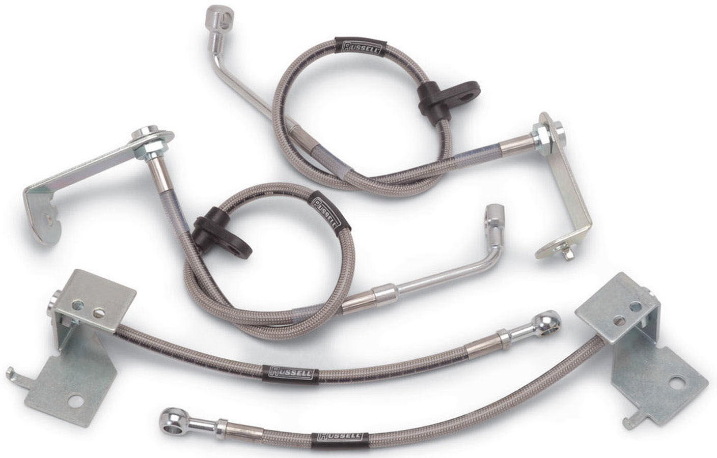 Russell 693380 | Performance 05-11 Ford Mustang (with ABS) Brake Line Kit; 2005-2011