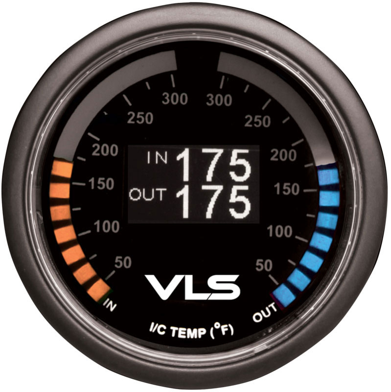 Revel 1TR1AA006R | VLS Intercooler Dual Temp Gauge