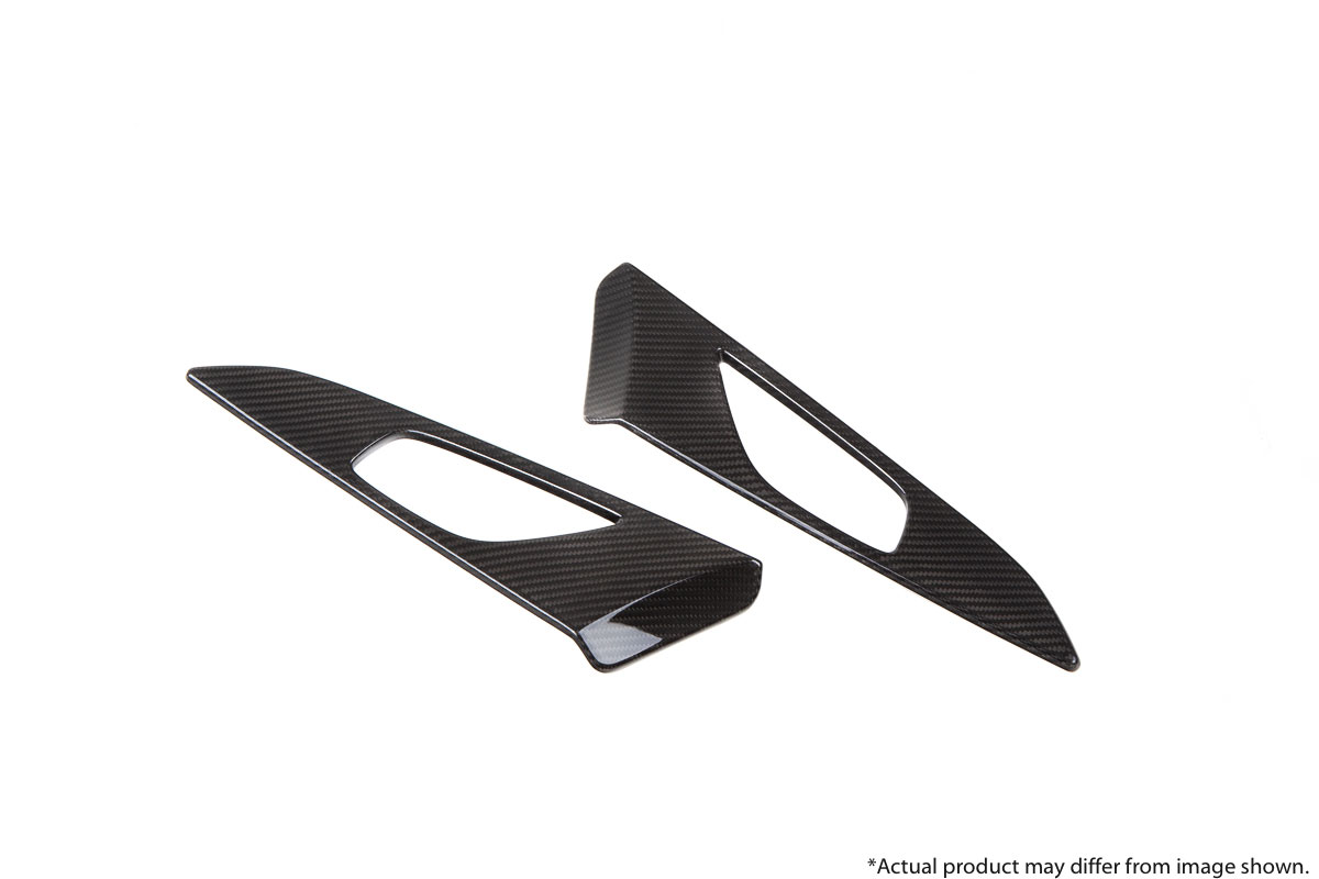 Revel 1TR4GT0BM01 | GT Dry Carbon Door Side Trim (Left & Right) Mazda Mazda3 2 PCS; 2014-2017