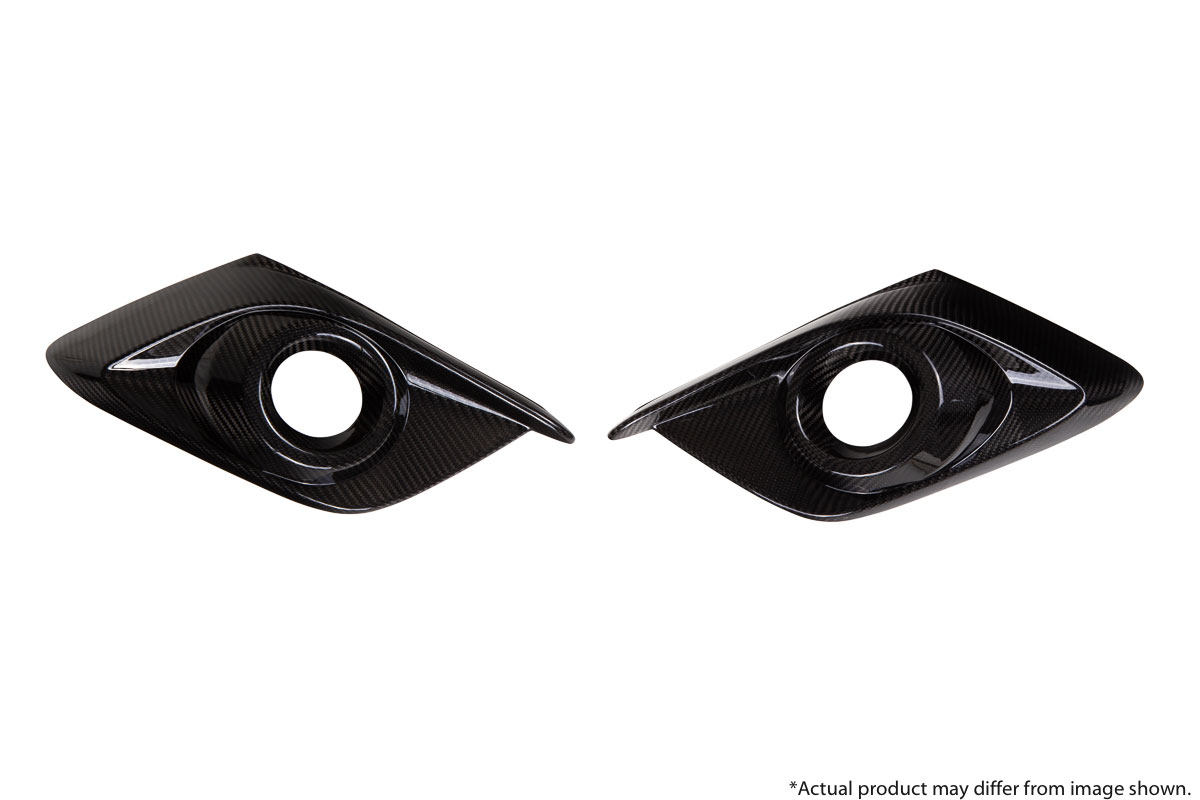 Revel 1TR4GT0BM04 | GT Dry Carbon Fog Light Cover (Left & Right) Mazda Mazda3 2 PCS; 2014-2017