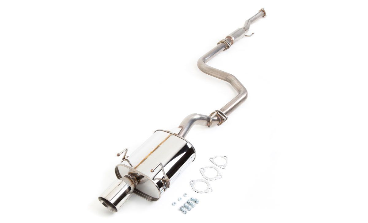 Revel T70004R | Medalion Touring Exhaust Honda Civic Hatchback; 1992-1995